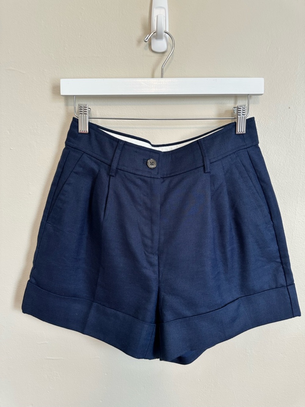 J. Crew Remi Short in Stretch Linen Blend